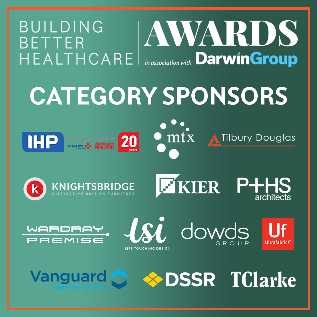 Meet the 2024 Building Better Healthcare Awards category sponsors