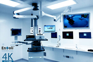 4K ultraHD video Integrated Operating Room