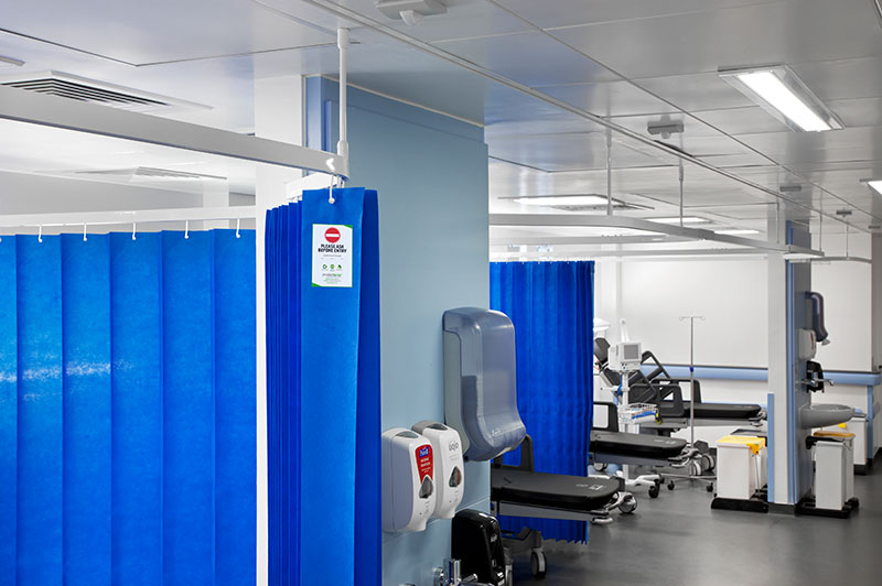 A disposable curtain that doesn't cost the earth