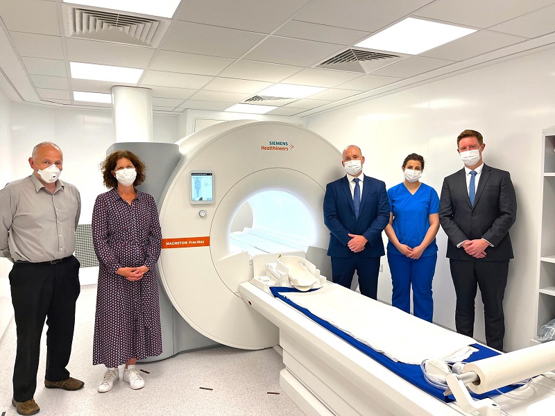 A first for the UK as new MRI scanner facilitates use outside of hospital settings