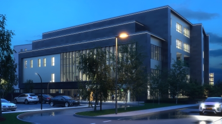 A UK first as cancer centre takes shape