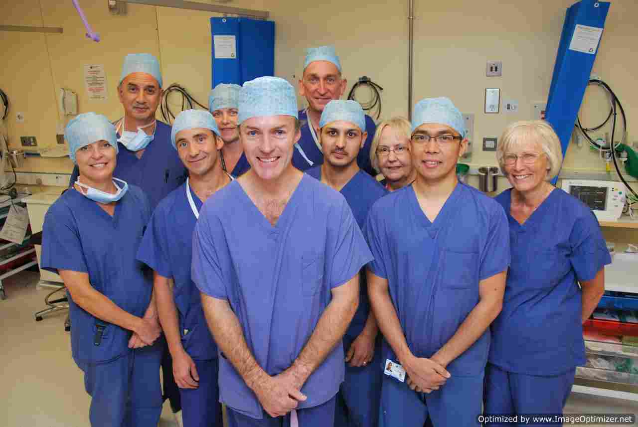Advanced knee surgery at Benenden Hospital 