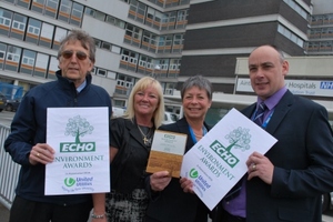 Aintree University Hospital honoured at environment awards