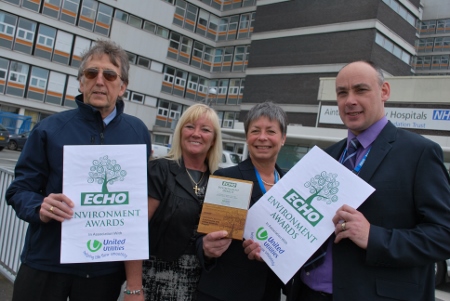 Aintree University Hospital honoured at environment awards