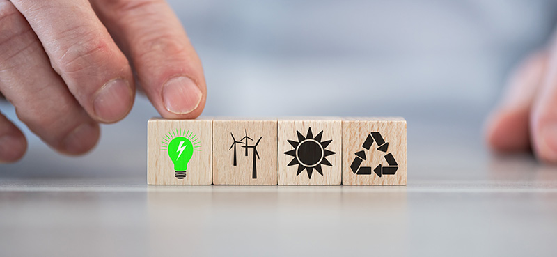 Alternatives to fossil fuels in commercial buildings