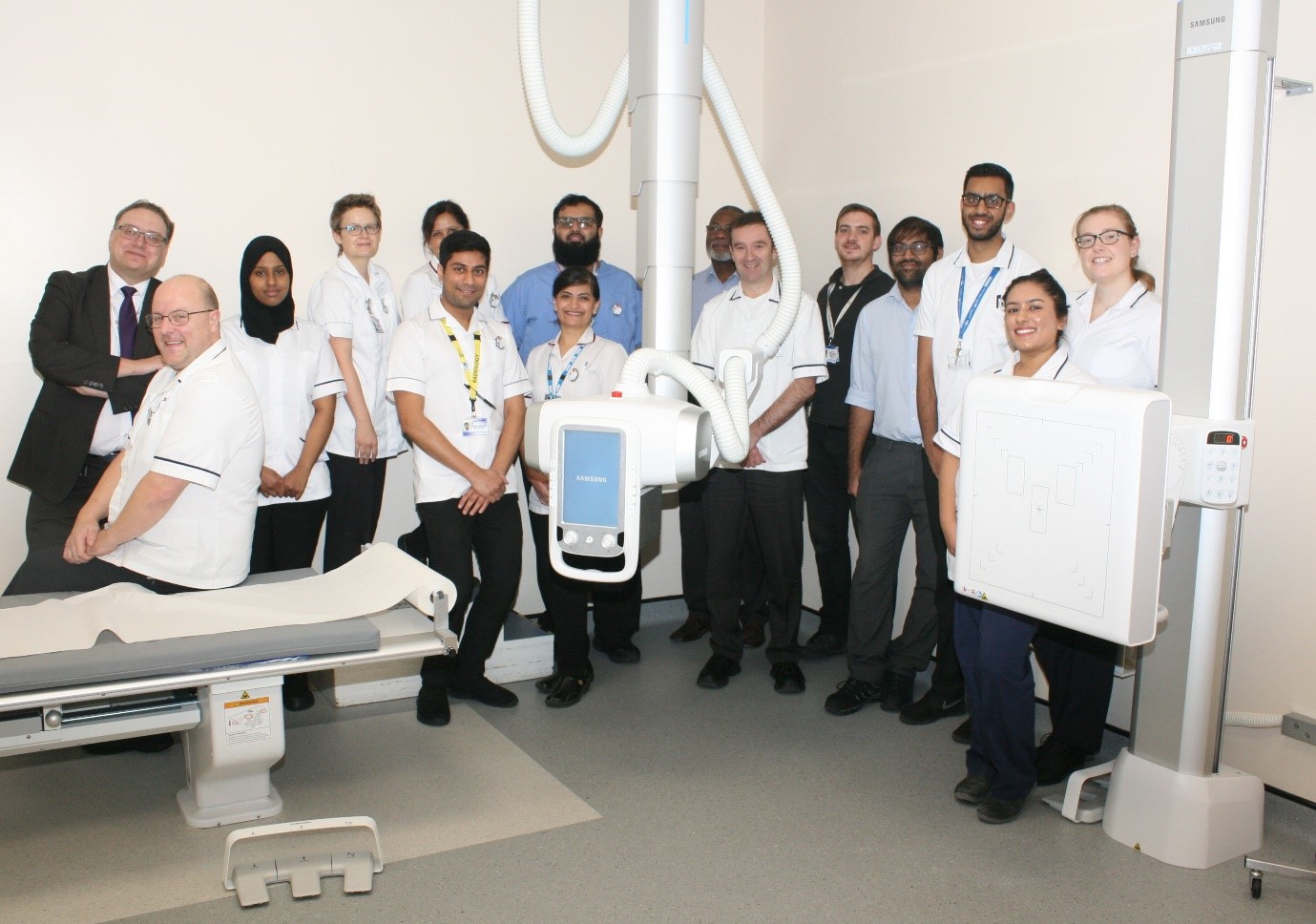 Althea and Samsung collaborate to benefit X-ray services in Leicester