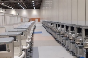 Althea specialist engineers work round the clock to equip Nightingale Hospital