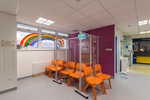 Altro adds colour to waiting area at Sheffield Children’s Hospital
