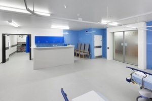 Altro wall cladding used in ground-breaking clinical design