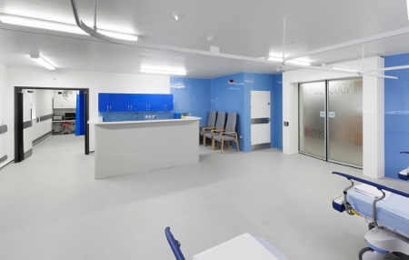Altro wall cladding used in ground-breaking clinical design