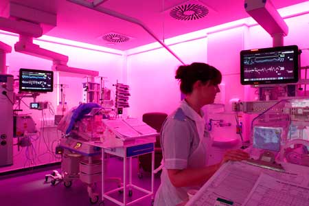 Ambient lighting trial to gauge outcome on sick babies' health