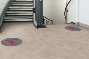 Amtico launches new social distancing and wayfinding floor designs