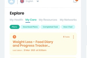 App helps patients manage long-term conditions