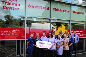 Appeal for helipad at Sheffield hospital receives charity boost