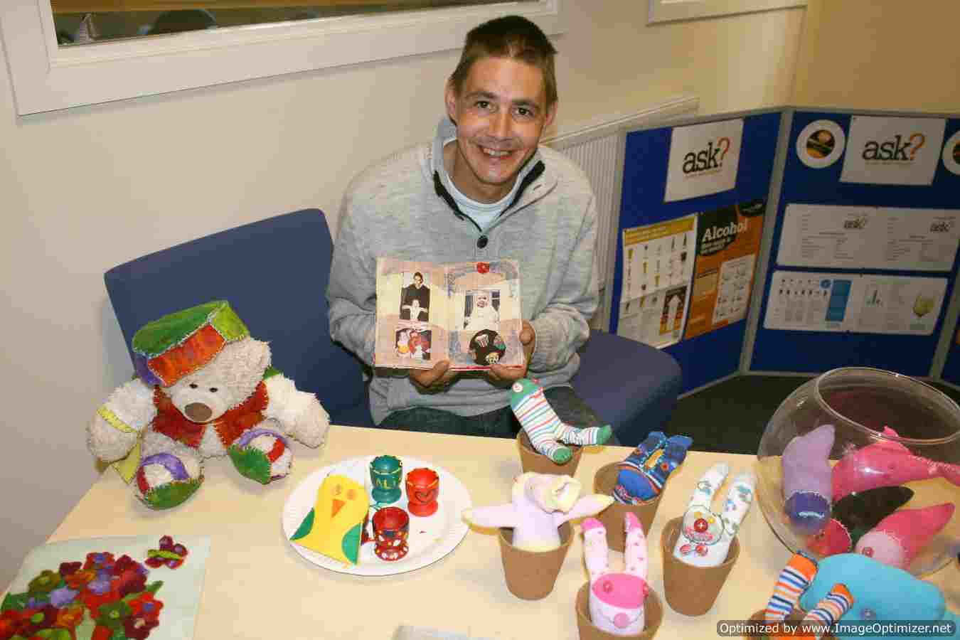 Art helps addicts kick alcohol