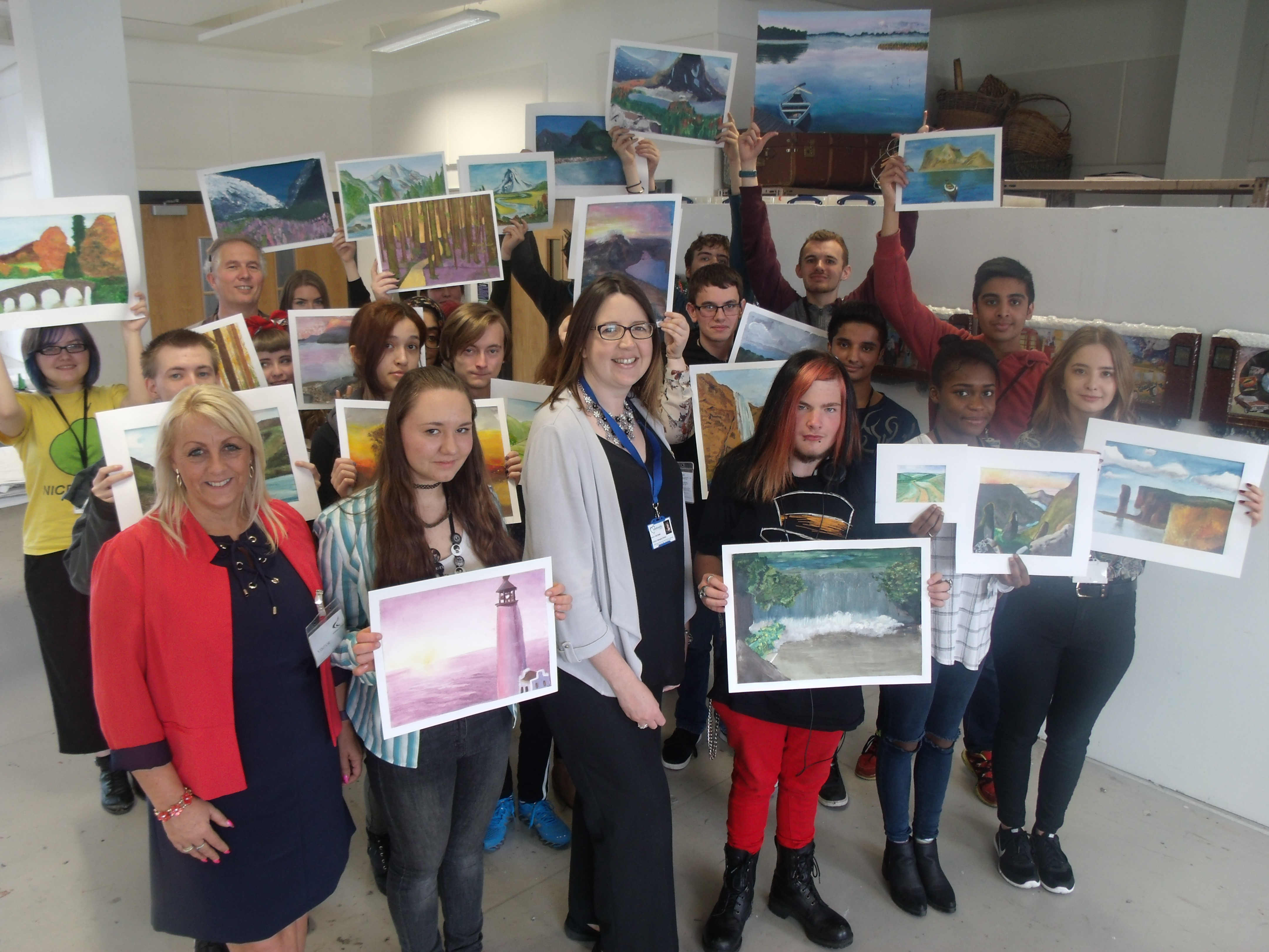 Art project boosts Derby care home
