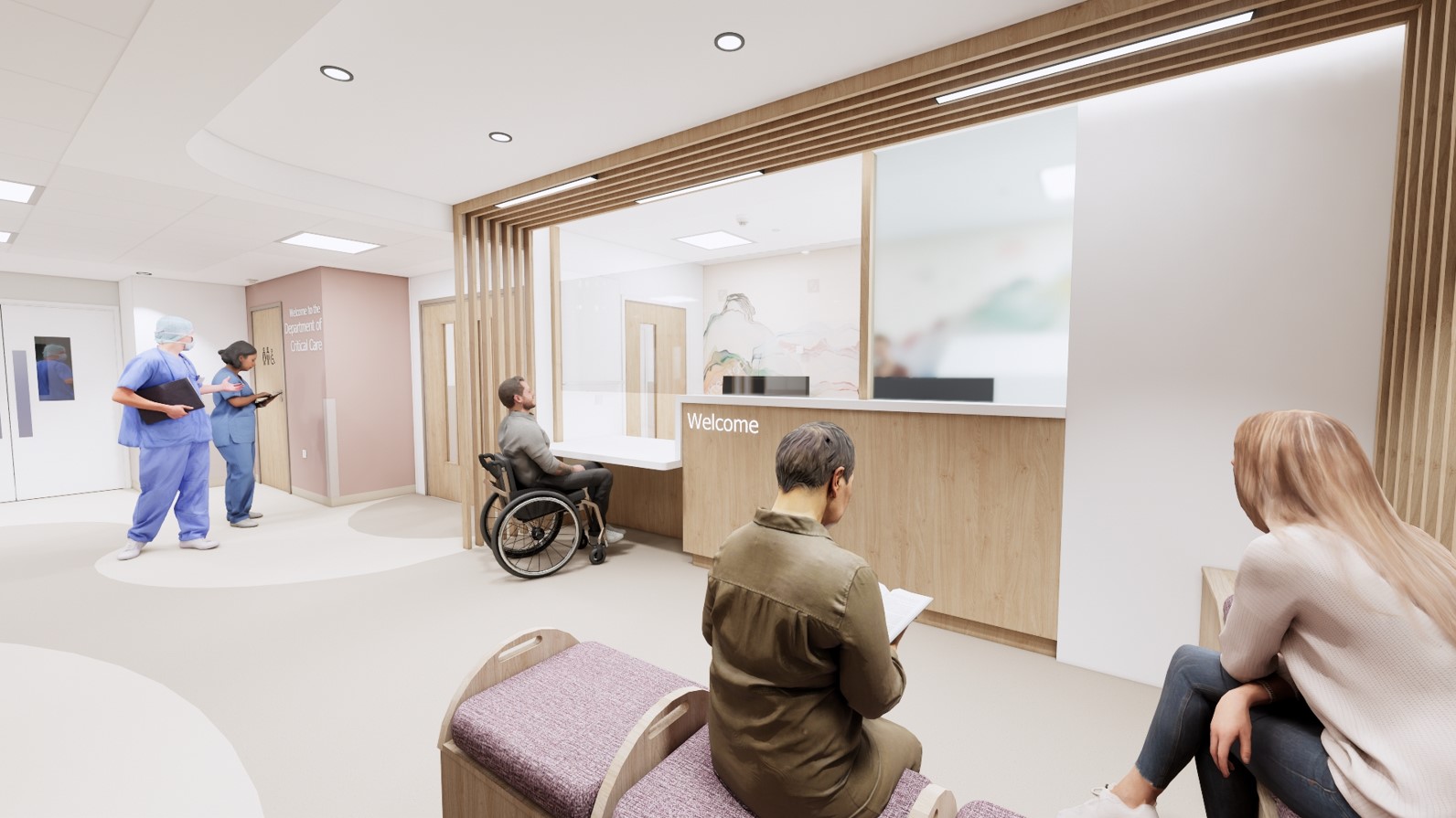 £19.8m Department of Critical Care breaks ground next to Vinci Building side project