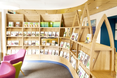 Willis Newson for integrated art and interior design for the Cove Macmillan Support Centre, Cornwall 