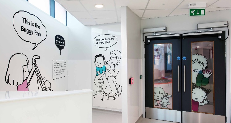 Art In Site and ADP for the Children’s Emergency Ward Internal Environment, St Thomas’ Hospital