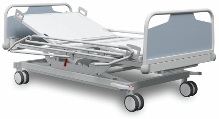 The range from Nightingale Bariatric Solutions includes the Olympia expandable width electronic profiling bariatric hospital bed