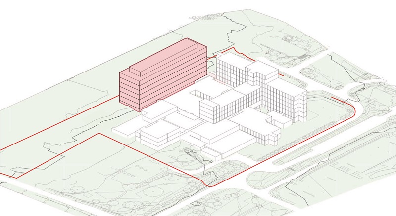 Two energy-efficient, patient-centred new hospitals will be built on the site