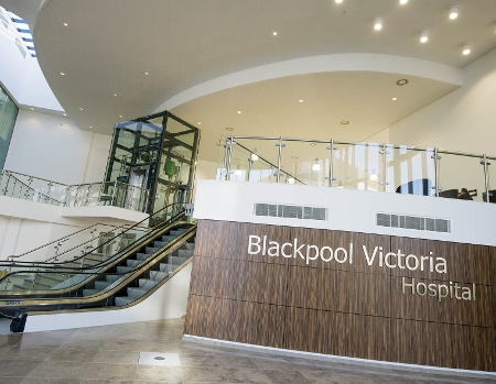 Blackpool Victoria Hospital’s impressive new main entrance opens 