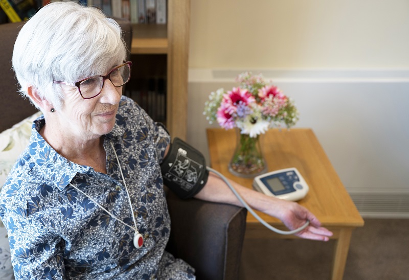Tunstall Healthcare provided patients with vital signs monitoring equipment so they could track their health from home