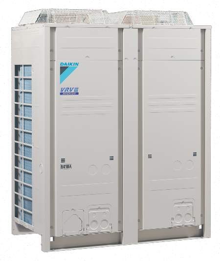 Two Daikin VRV III Heat Recovery Systems were installed for fresh air handling