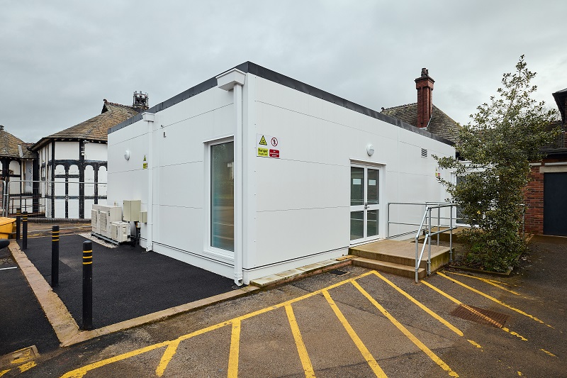 The modular Community Diagnostic Centre is enabling the trust to see thousands more patients