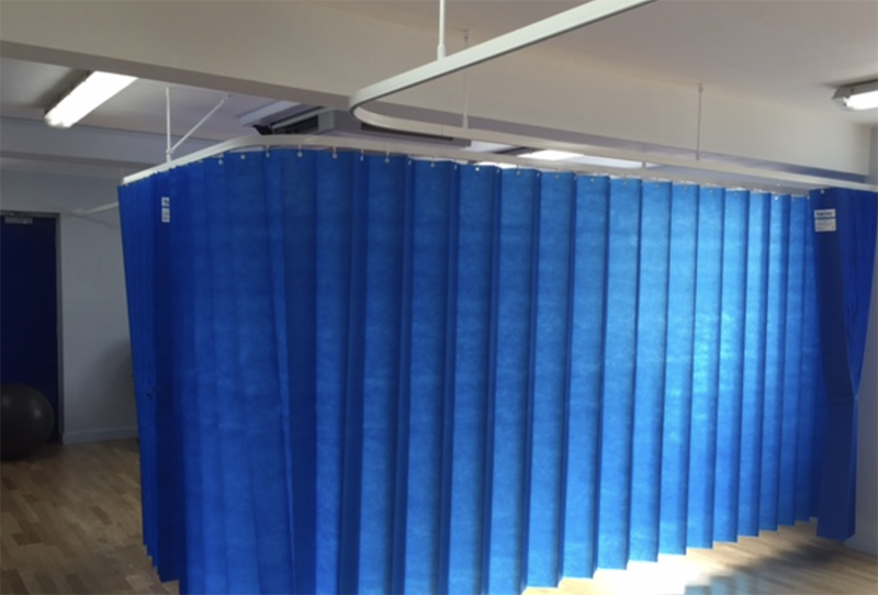 Choosing cubicle curtains and tracks for hospitals and health care