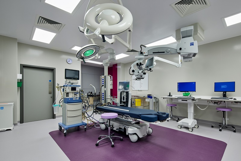 The facility increased theatre capacity and improves the patient environment