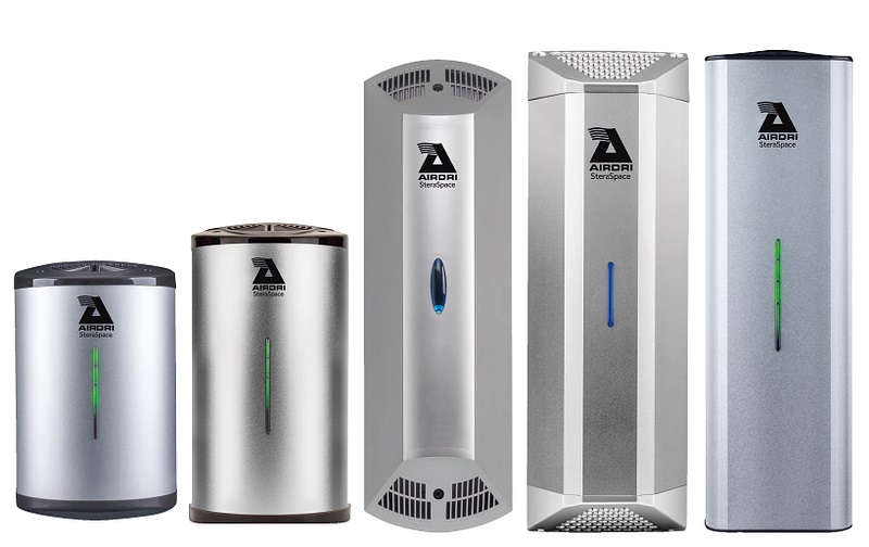 The air sanitation units work to continually remove airborne and surface pathogens by sanitising air and exposed surfaces