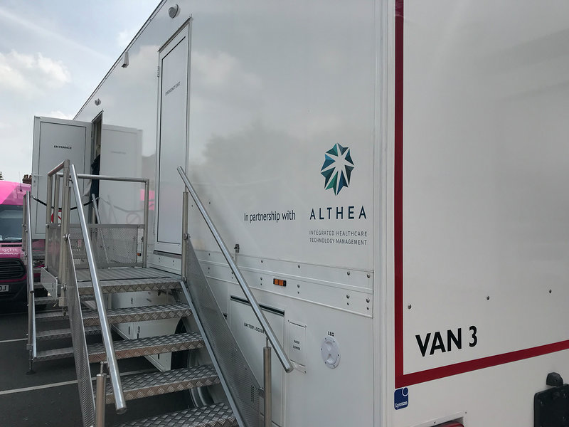 Derby commissions new mobile breast screening trailer 