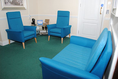 accentu8 Lotus chairs at SilverCrest care home