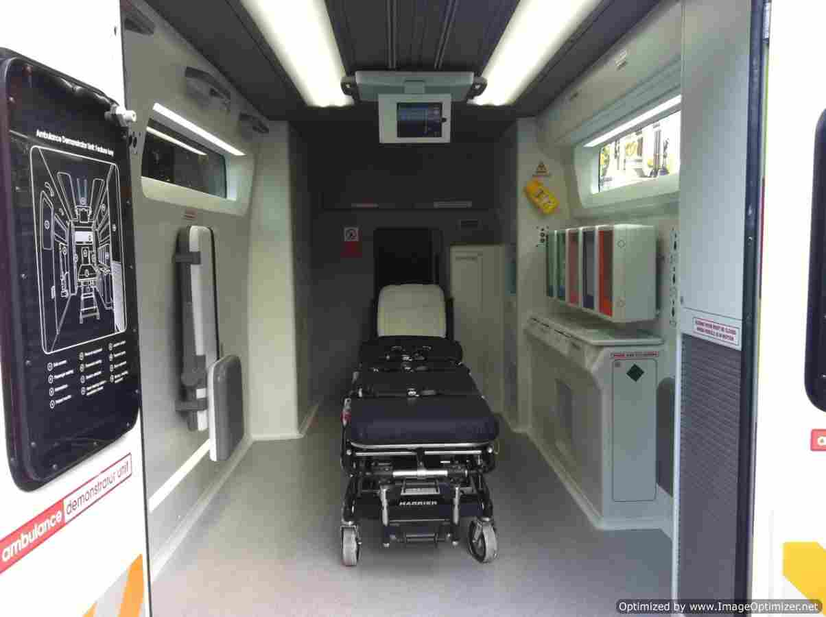 Designers unveil the ambulance of the future