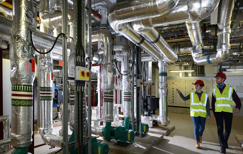 The work has included a new CHP and upgraded Building Management System