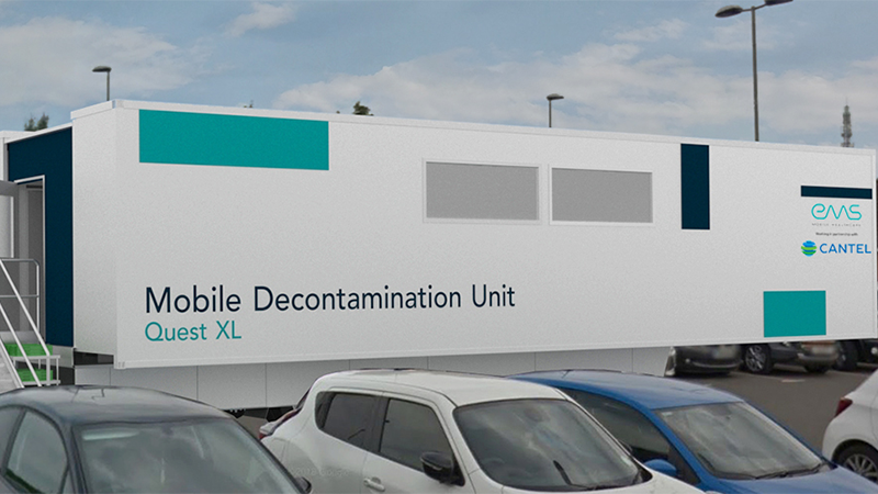 EMS Healthcare and Cantel UK release QuestXL endoscope decontamination unit
