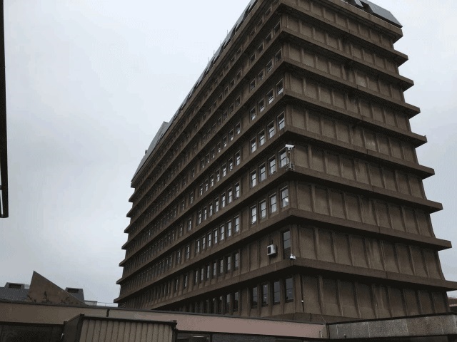 The Tower Block at Gloucestershire Royal Hospital was built in the 1970s and dominates the city skyline
