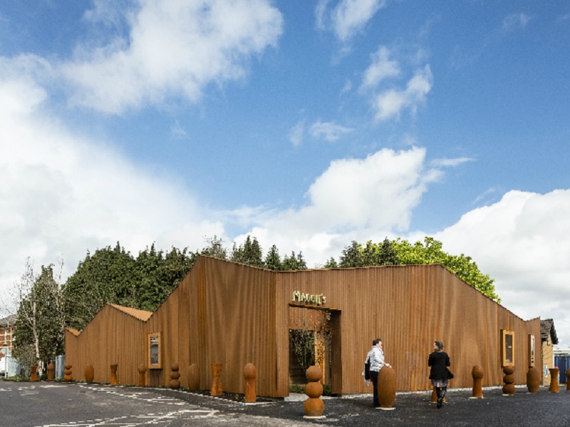 In Wales, three projects were shortlisted, including the Maggie’s Valindre Cancer Centre in Cardiff, designed by Dow Jones Architects