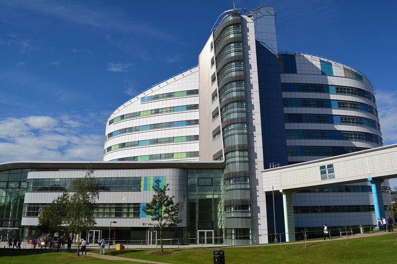 The energy efficiency measures will help to significantly reduce carbon emissions at the Queen Elizabeth Hospital Birmingham