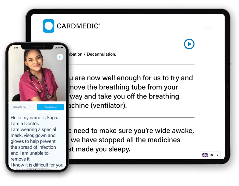 CardMedic is an example of how digital tools can provides instant access to communications options to improve engagement with healthcare professionals