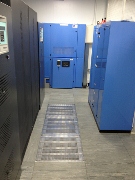 The data centre was built to be highly secure and to mitigate flood risk from the nearby River Thames