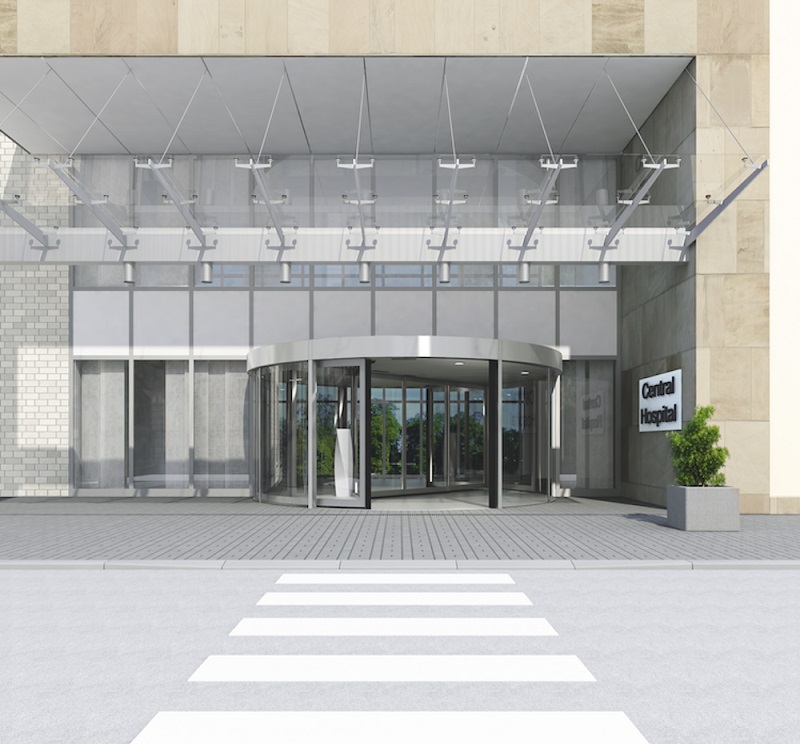 The design and specification of access solutions is a fine balance between security, accessibility and infection prevention and control. As such, automatic revolving doors are often chosen for entrances