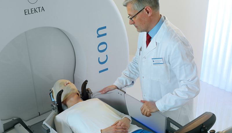 Significant recent developments in Gamma Knife technology have included the release of the Icon model in 2015, which introduced the ability to offer frame-based and mask-based treatments