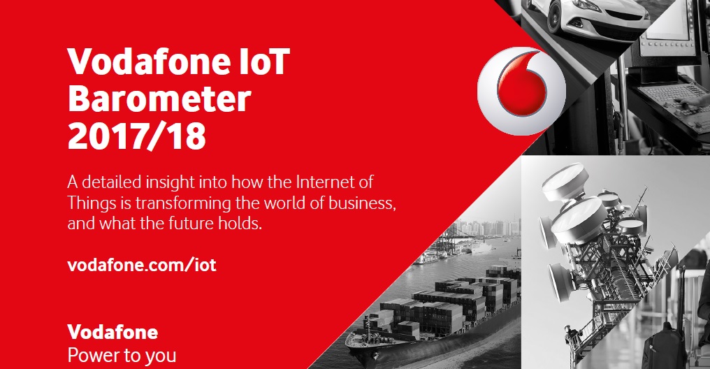 The 5th annual Vodafone IoT Barometer shows huge growth for connected devices