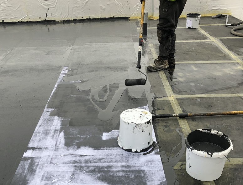 Kemper System’s Kemperol 2K-PUR solvent-free and odourless waterproofing membrane was selected as it creates minimum disruption to services and is quick and easy to apply