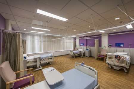 Century Lighting has upgraded a number of hospital sites including Warwick Hospital