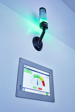 The patented Continuous Particle Monitoring (CPM) measures airborne particles in real-time and uses simple visual alarms. Clinical staff can “see” when the air isn’t clean due to entrainment or surgical smoke and can take steps to protect themselves and their Patients. CPM is a Mediclean option or available as a stand-alone system.
