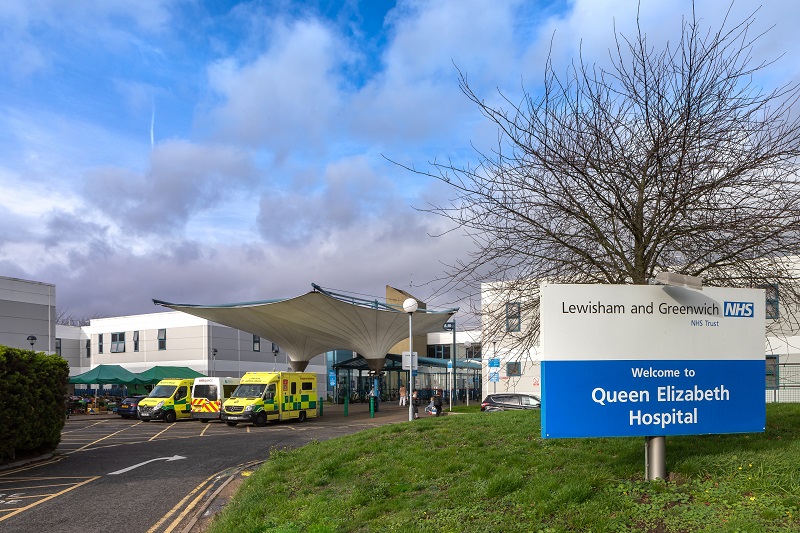 Work is being carried out to improve the infrastructure supporting Queen Elizabeth Hospital