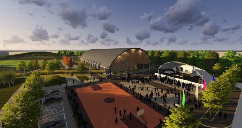 An artist's impression of the new facility